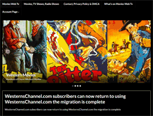 Tablet Screenshot of movieswebtv.com